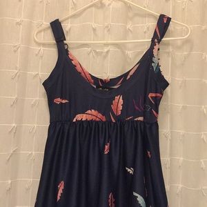 Blue floral dress Party Girl Dress Company